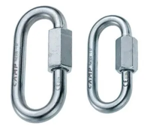 CAMP OVAL Quicklink link Steel 8mm Plated Steel