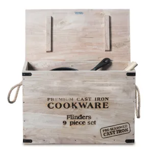 CAMPFIRE Cast Iron Boxed Pack 9 Piece