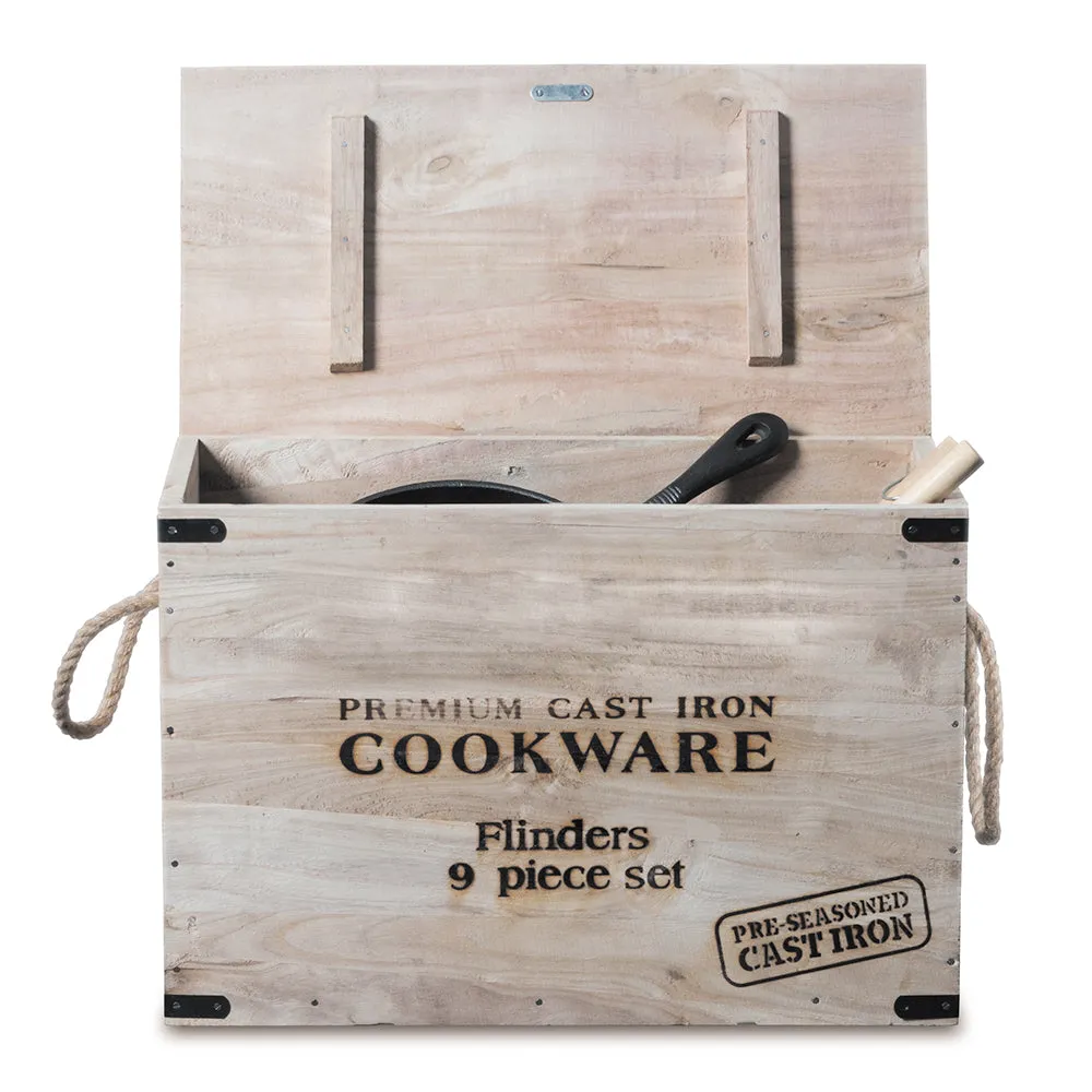 CAMPFIRE Cast Iron Boxed Pack 9 Piece
