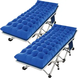 Camping cot with Mattress Comfortable 4