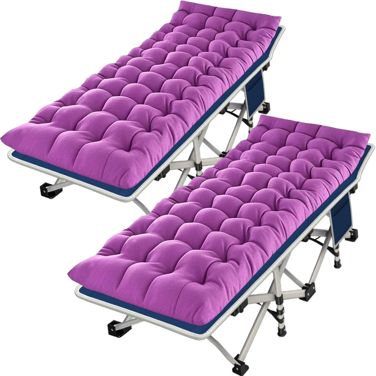 Camping cot with Mattress Comfortable 4