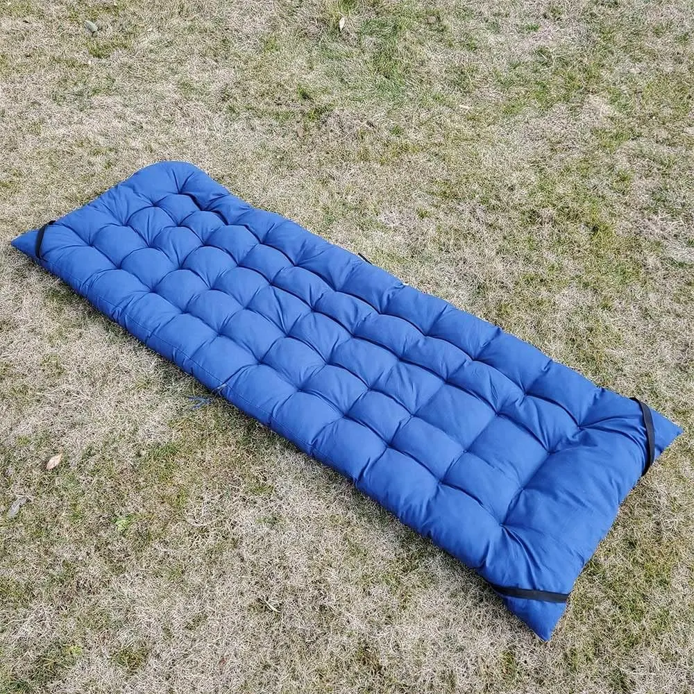 Camping Cot with Mattress Comfortable and Sturdy Load up to 450LB Cots for Sleeping Camping Bed Folding Cot with Carry Bag for Home Office Outdoor Vacation