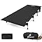 Camping Cot,Folding Cots Lever Lock Portable Lightweight Sleeping Camping Bed for Adults