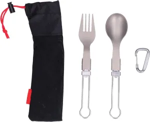 Camping Cutlery Set Foldable Spoon Fork Portable Travel Tableware Outdoor Picnic