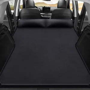 Car Inflatable Mattress for Toyota Corolla Cross XG10 Hybrid ZSG10 2022 2023 2024 Portable Air Sleeping Bed with Pillow Camping Travel Cot Inflatable Trunk Sleeping Pad,Black