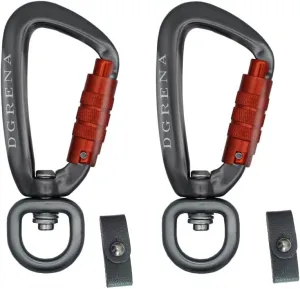 Carabiner, Keychain, Spring Buckle，Made of high Hardness Aluminum which is Suitable for hammocks, Home Tools, Camping, Hiking, utilities, and etc.