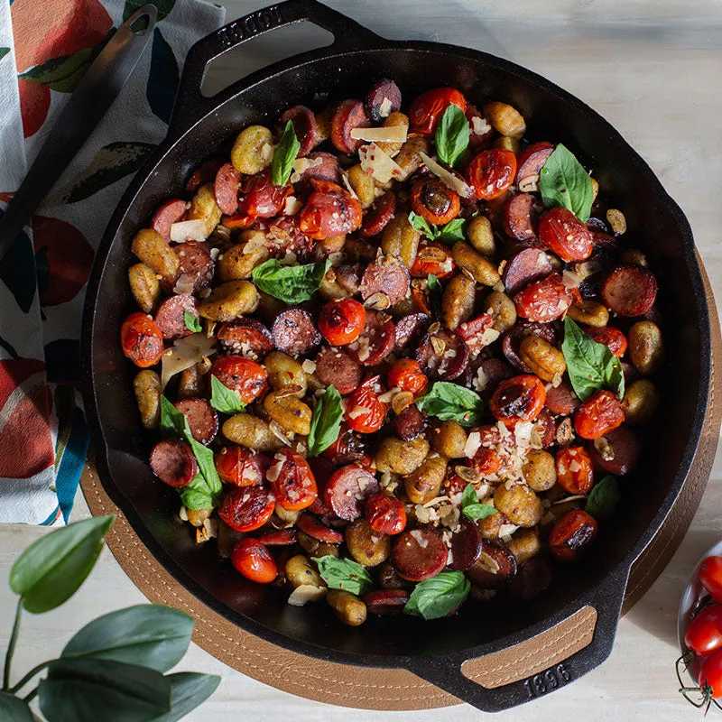 Cast Iron Dual-Handle Pan