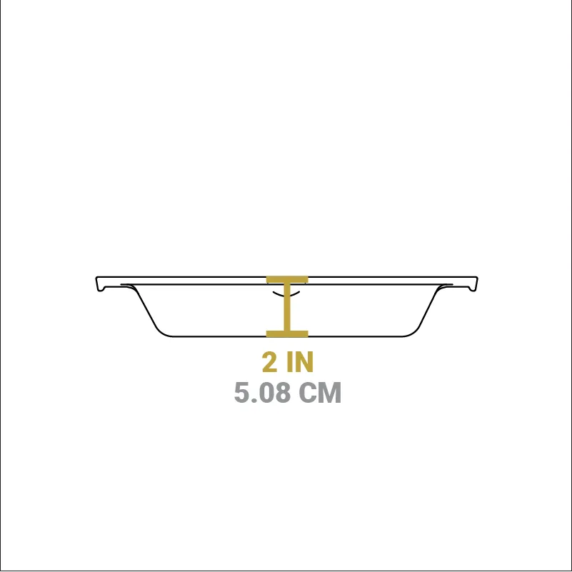 Cast Iron Dual-Handle Pan