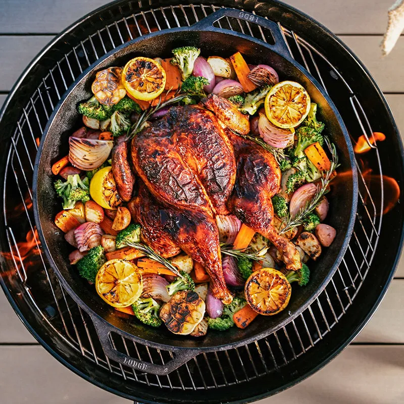 Cast Iron Dual-Handle Pan