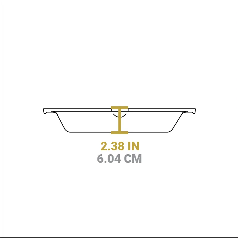 Cast Iron Dual-Handle Pan