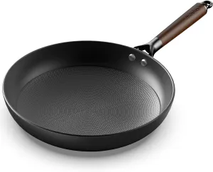 Cast Iron Pan, 10 Inch Non Stick Frying Pans with Removable Handle Skillet, PFAS-Free, Egg Pan Nonstick Cooking Pan, Oven Safe Dishwasher Safe