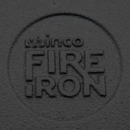 CAST Series FireIron Pre-Seasoned Cast Iron Skillet by Winco