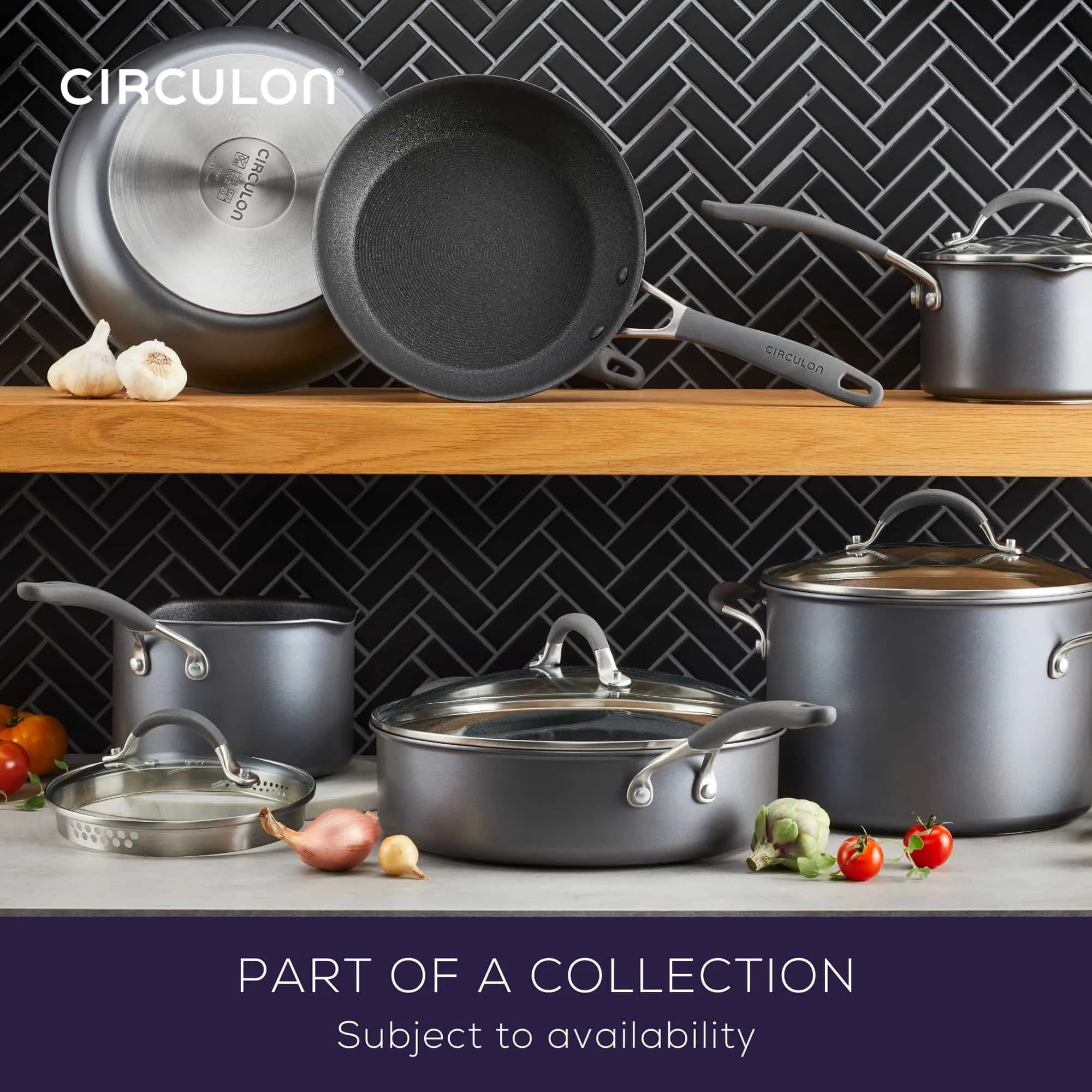 Circulon ScratchDefense Nonstick Induction 8 Piece Cookware Set