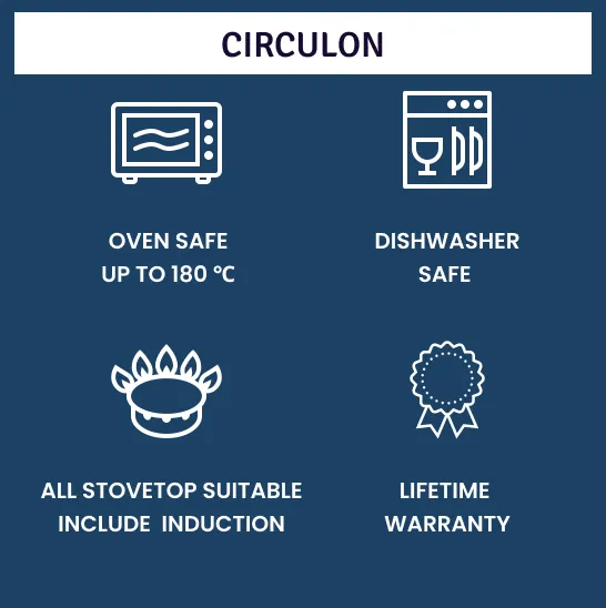 Circulon Total Nonstick Induction Suitable Skillet - 31Cm