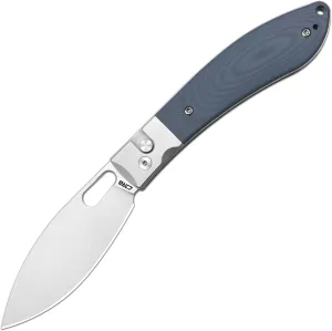 CJRB Sasaya Pocket Knife with 3.5'' AR-RPM9 Steel Blade, EDC Knife with Steel&G10 Handle for Camping Hiking(J1959 Gray)