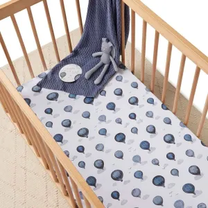 Cloud Chaser Fitted Cot Sheet