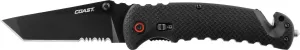Coast RX395 Blade Assist Tactical Folding Knife with 3.75"" Serrated Stainless Steel Blade (20921)