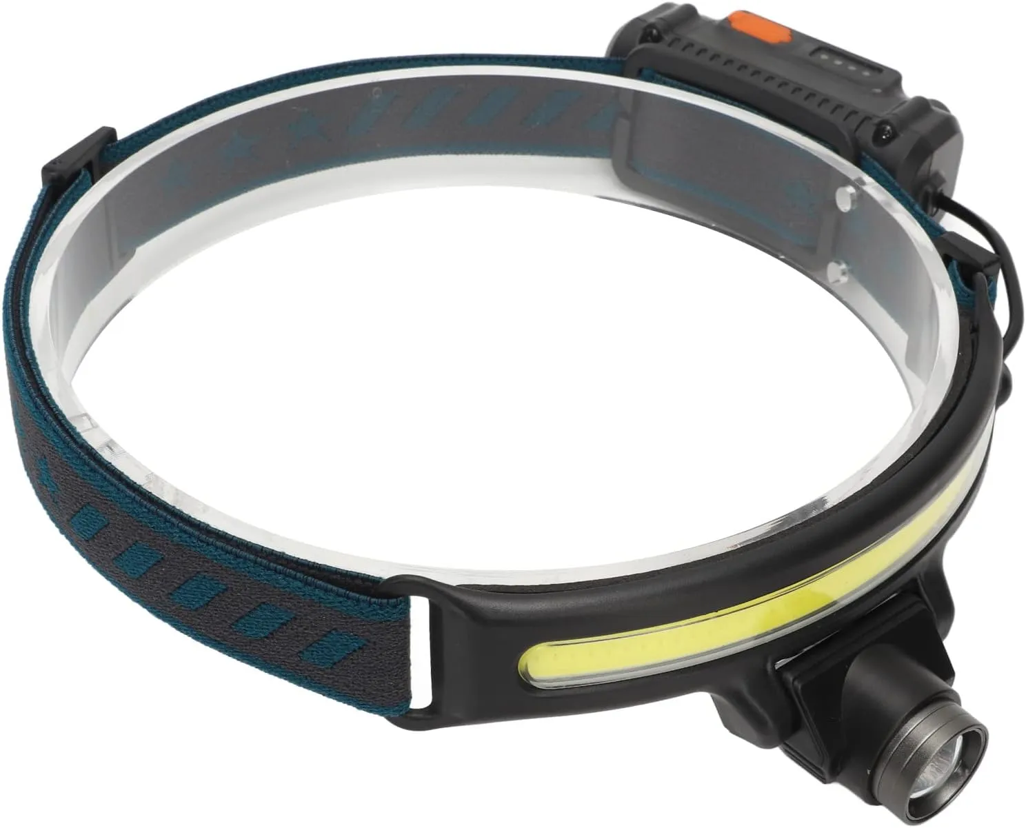 COB Headlamp Intelligent Hand Sensing, Multi Light Source Wick Design, Fast USB Charging, Suitable for Outdoor Hiking, Camping, Running, and Night Fishing with Main Lamp