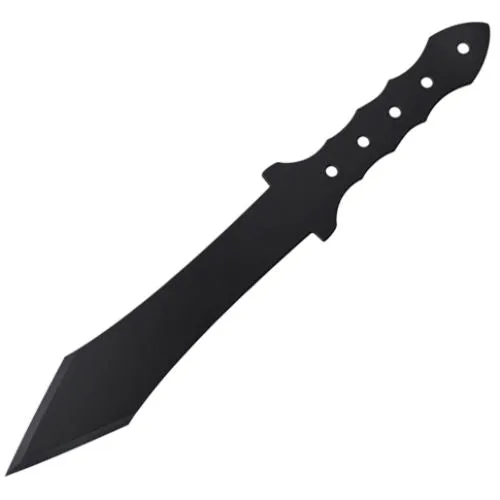 Cold Steel 80TGS Gladius Thrower Fixed Knife w/ Sheath 8.25" Blade Black CS80TGS
