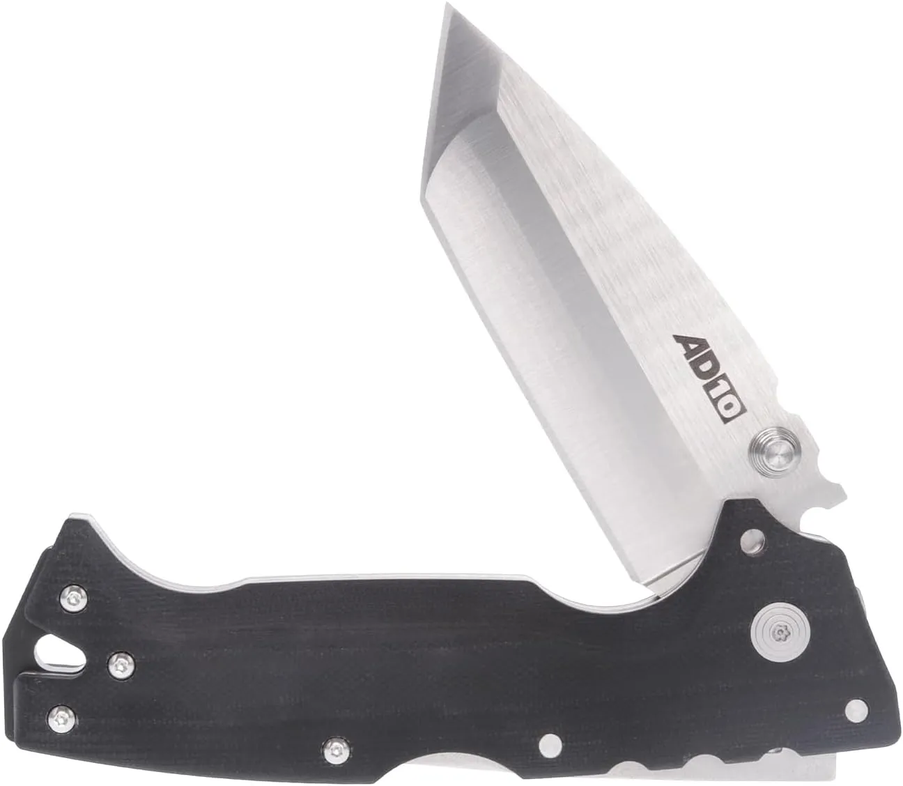 Cold Steel AD-10 3.5" S35VN Steel Ultra-Sharp Blade 5.25" G-10 Handle Tactical Folding Knife with Tri-Ad Locking Mechanism