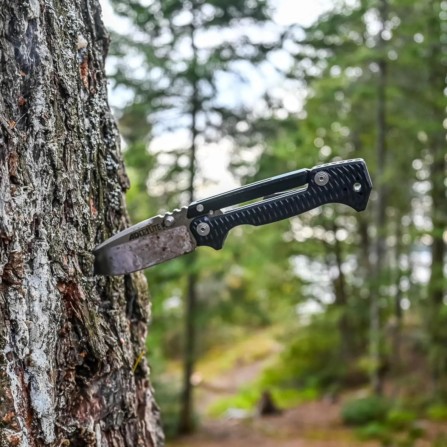 Cold Steel AD-15 Lite 3.5" AUS10A Steel Ultra-Sharp Blade 5" Griv-Ex Handle Tactical Folding Knife - Scorpion Lock, Pocket/Belt Clip