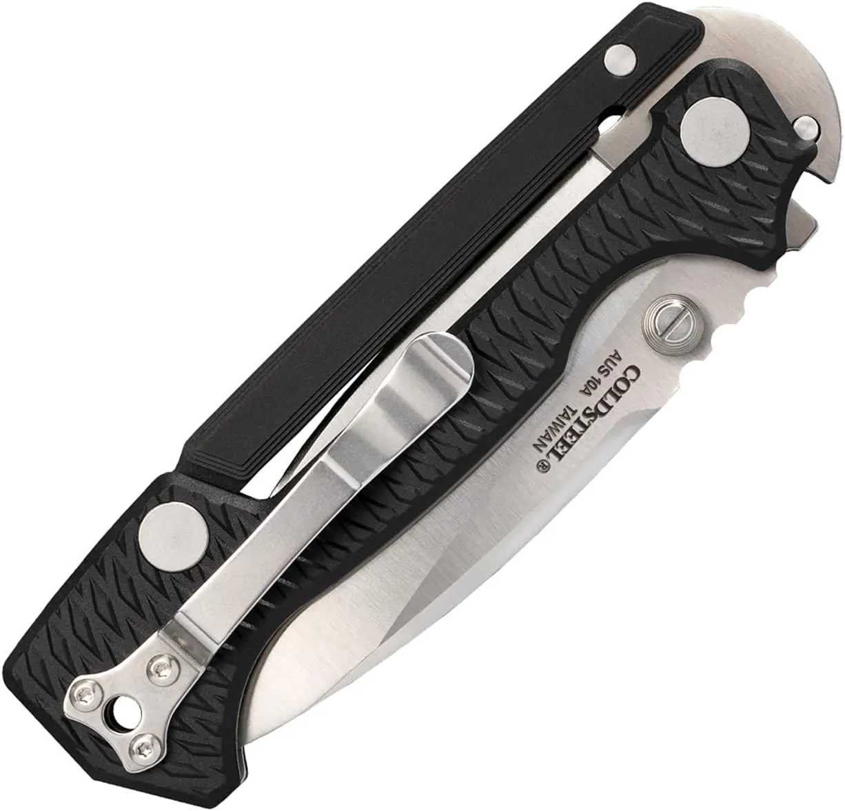 Cold Steel AD-15 Lite 3.5" AUS10A Steel Ultra-Sharp Blade 5" Griv-Ex Handle Tactical Folding Knife - Scorpion Lock, Pocket/Belt Clip