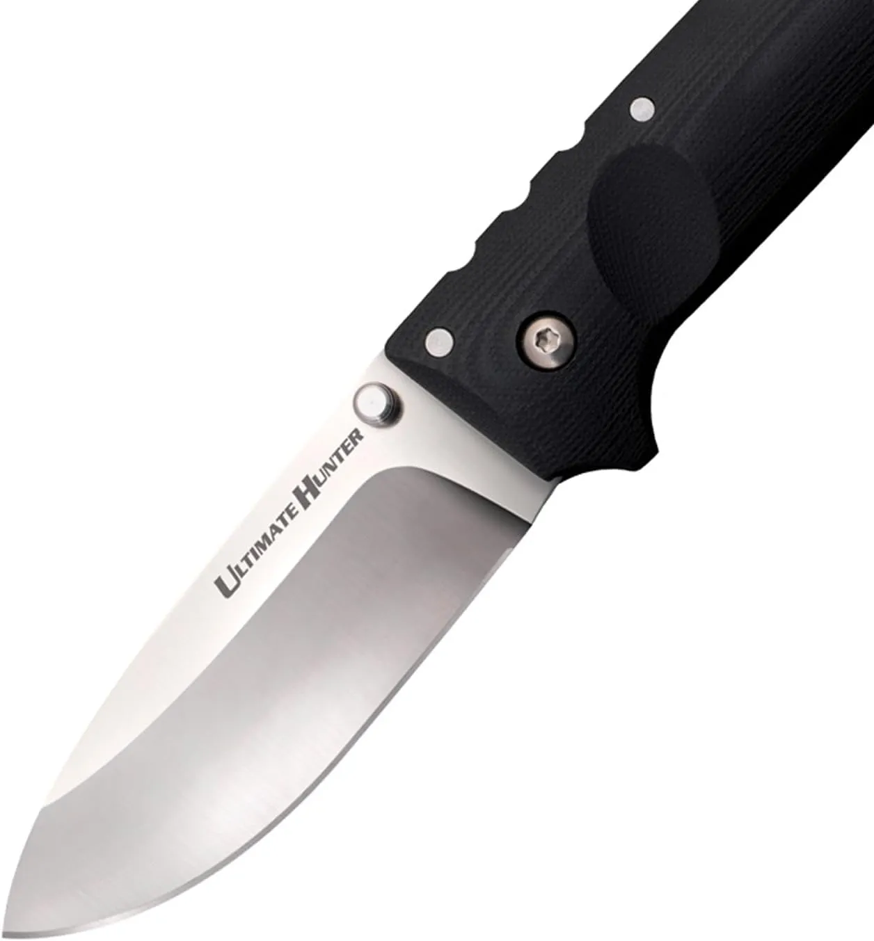 Cold Steel Ultimate Hunter 3.5" S35VN Razor-Sharp Blade 5" G-10 Easy-to-Grip Handle Hunting Folding Knife with Tri-Ad Locking Mechanism