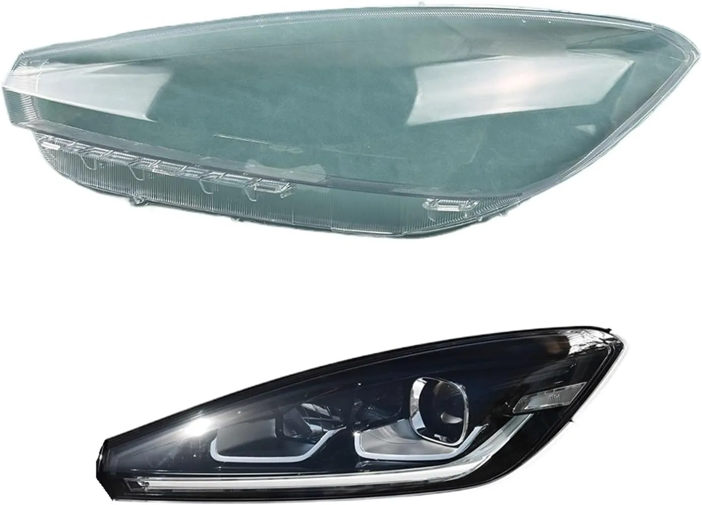 Compatible For Weltmeister EX5 2018-2021 Transparent Headlight Cover Lampshade Lamp Lens Shell Headlamp Housing glass(Left)