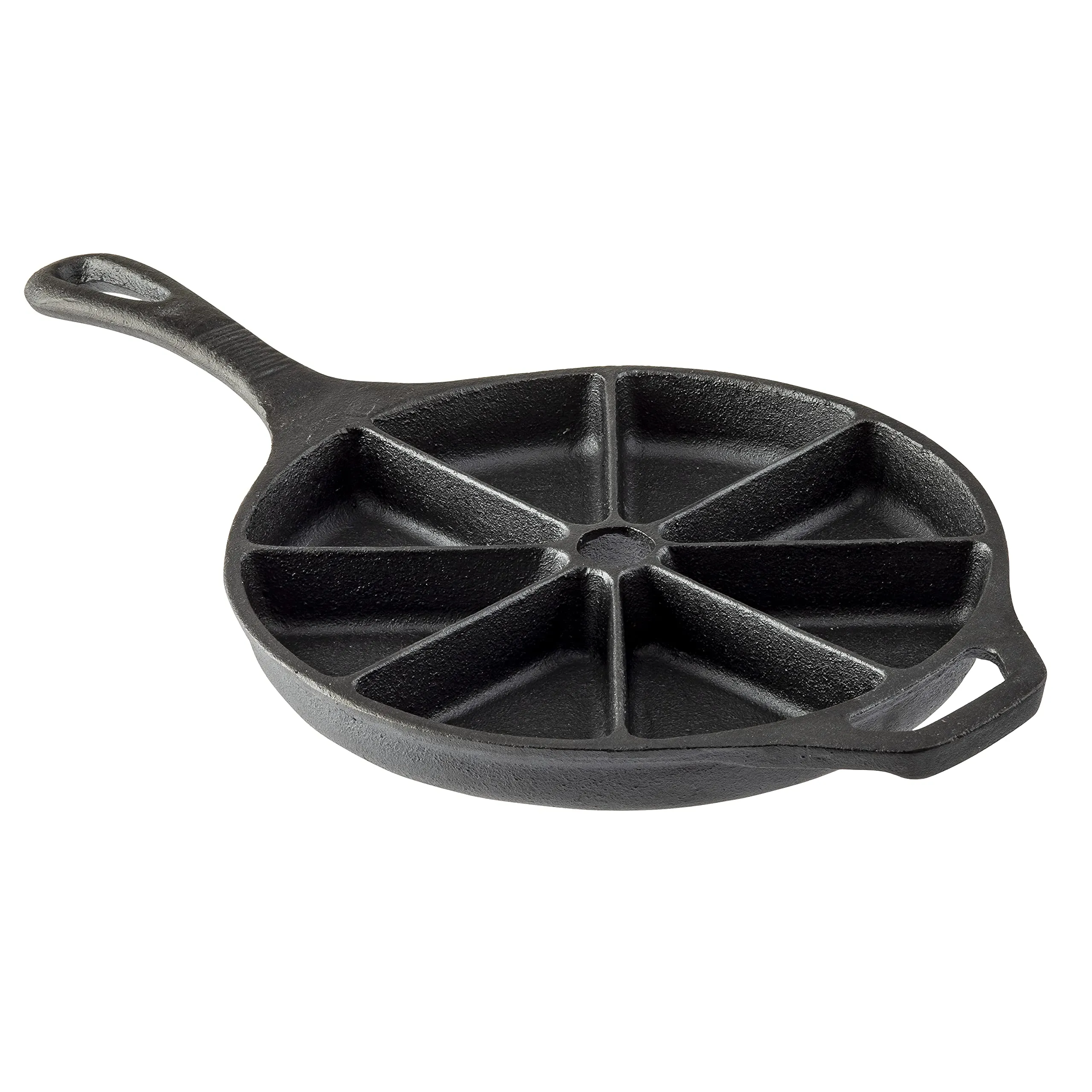CORN BREAD SKILLET WITH HANDLE, CAST IRON