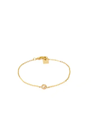 CRYSTAL BRACELET LETTER G