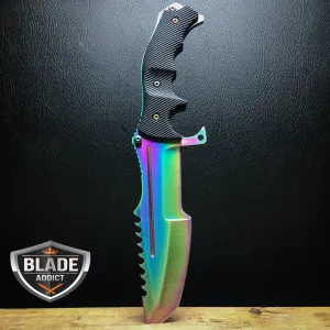 CSGO Huntsman Rainbow Fade FIXED BLADE