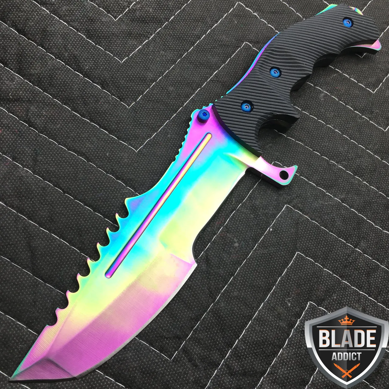 CSGO Huntsman Rainbow Fade FIXED BLADE
