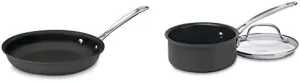 Cuisinart Chef's Classic Nonstick Cookware Bundle - Skillet, Saucepan, and more