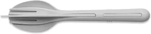 Cutlery Set 3-pieces KLIKK, soft grey