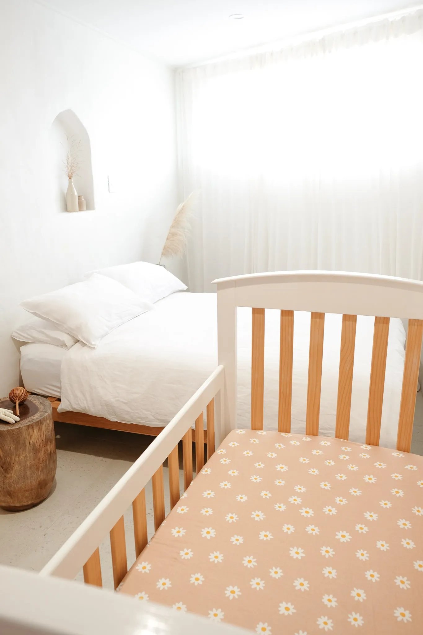Daisy Fitted Cot Sheet