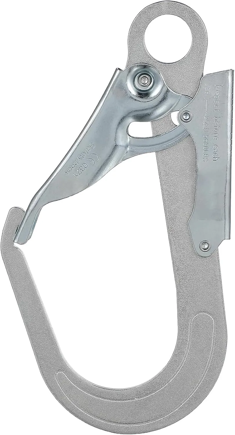 DECHOUS 1pc Large Safety Hook Quick Link Carabiner Chain Links Connector for Climbing Outdoor Activities
