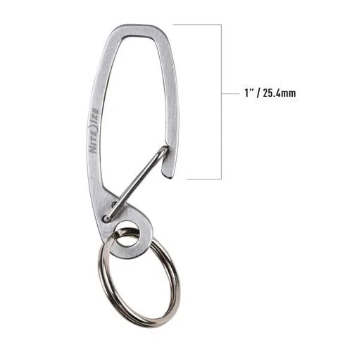 Deep Pocket Key Carabiner