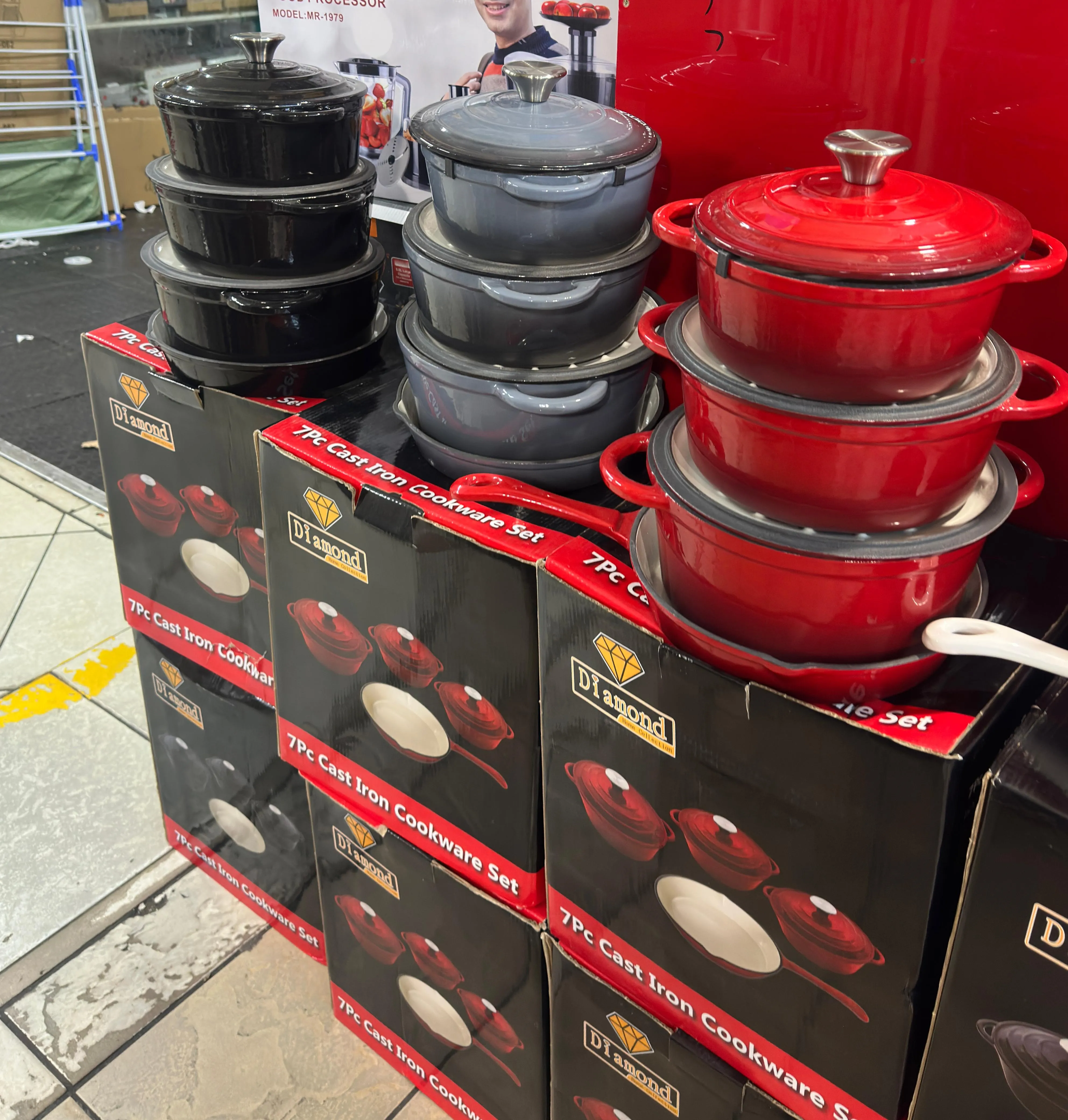 Diamond Cast Iron Pots