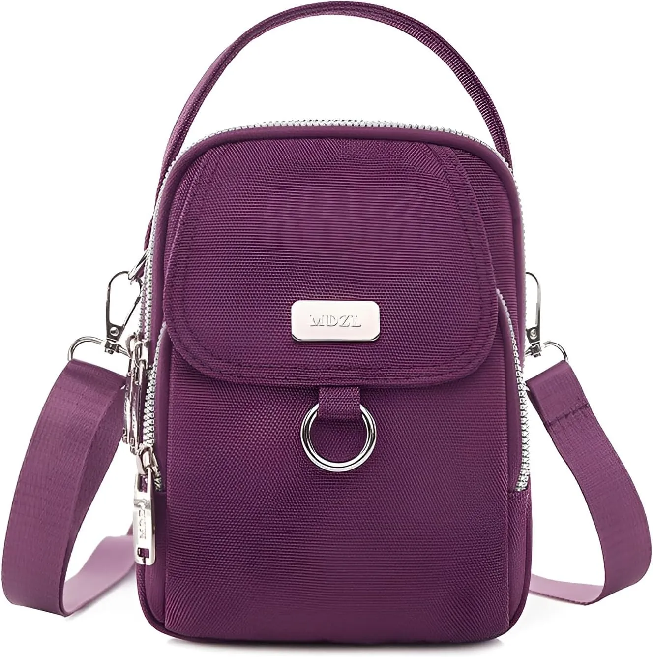 Ellniges]【Small Crossbody Bag for Women Korean Fashion Shoulder Purse with Lightweight Oxford Material, Compact Daily Bag for Busy Moms, Gym Essentials & Street Style Accessories