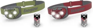 Energizer LED Headlamp Pro260, Rugged IPX4 Water Resistant Head Light, Ultra Bright Headlamps & LED Headlamp Pro315, Rugged IPX4 Water Resistant Head Light for Camping