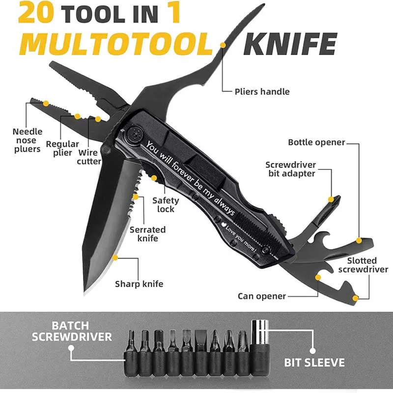 Engraved Pocket Folding Knife Outdoor Tactical Blade