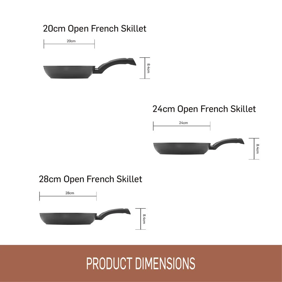 Essteele Per Salute Triple Skillet Pack