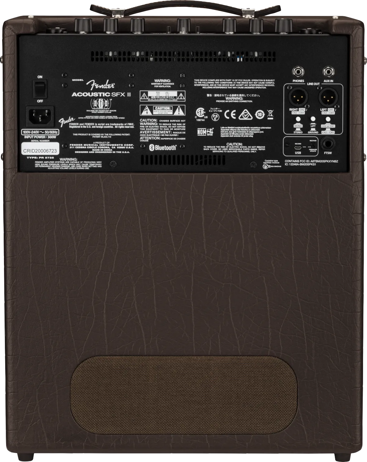 Fender Acoustic SFX II amplifier with looper & Bluetooth