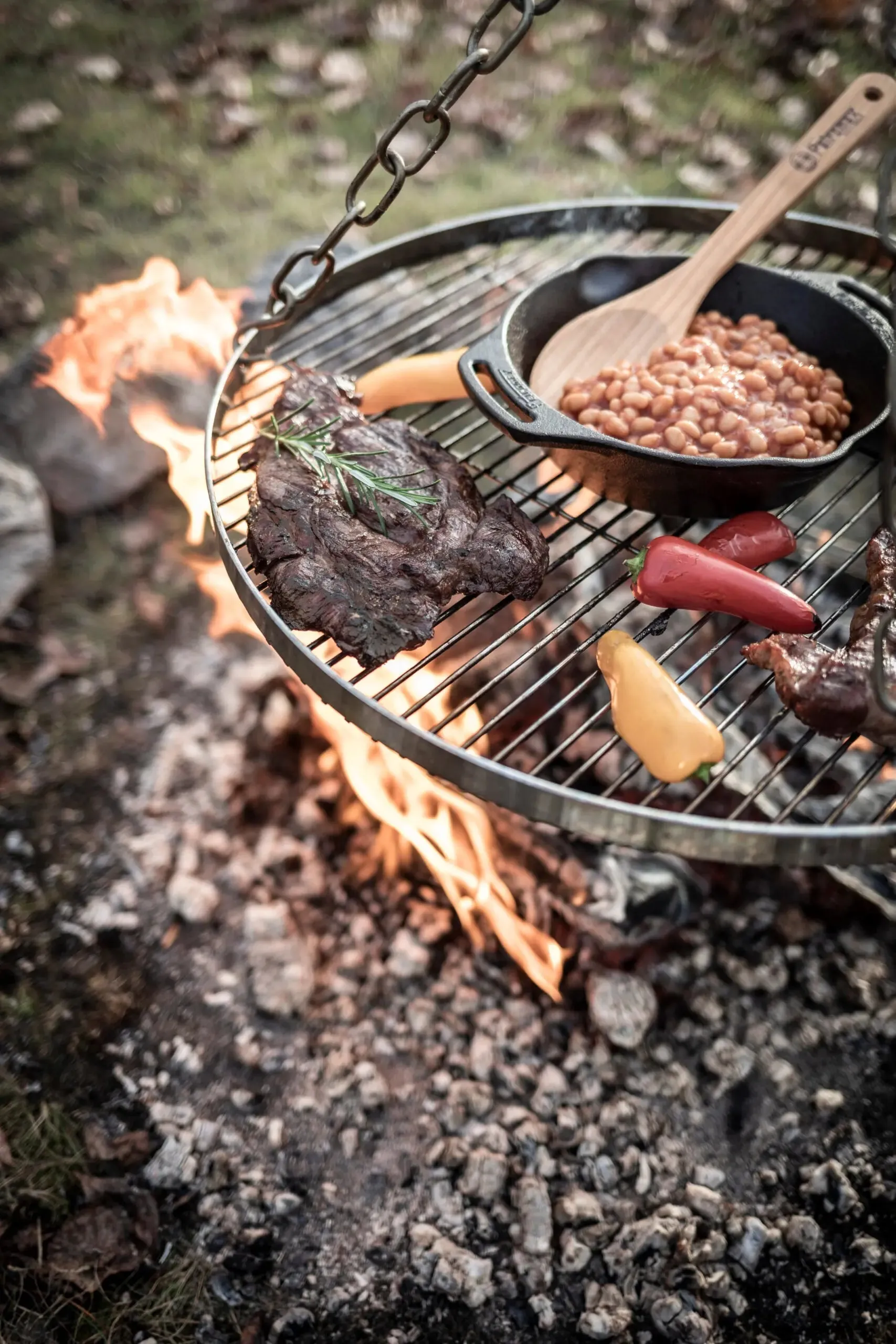Fire Skillet with two handles - Petromax