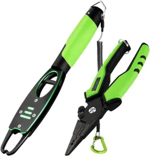 Fishing Pliers Fishing Lure Pliers Wire Cutters Weighing and Control Fish Device Multi-Function Fishing Pliers Fishing Gear Set Lure Pliers
