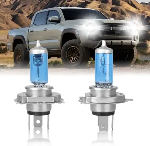 Fit For Toyota Tacoma 1997-2015 Halogen Headlight Bulbs, 9003/H4 High Low Beam Headlight Bulbs, High Performance High Beam, Low Beam Replacement Bulb, Pack of 2