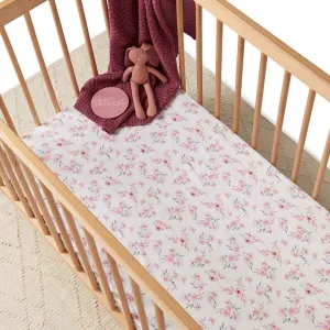Fitted Cot Sheet - Camille