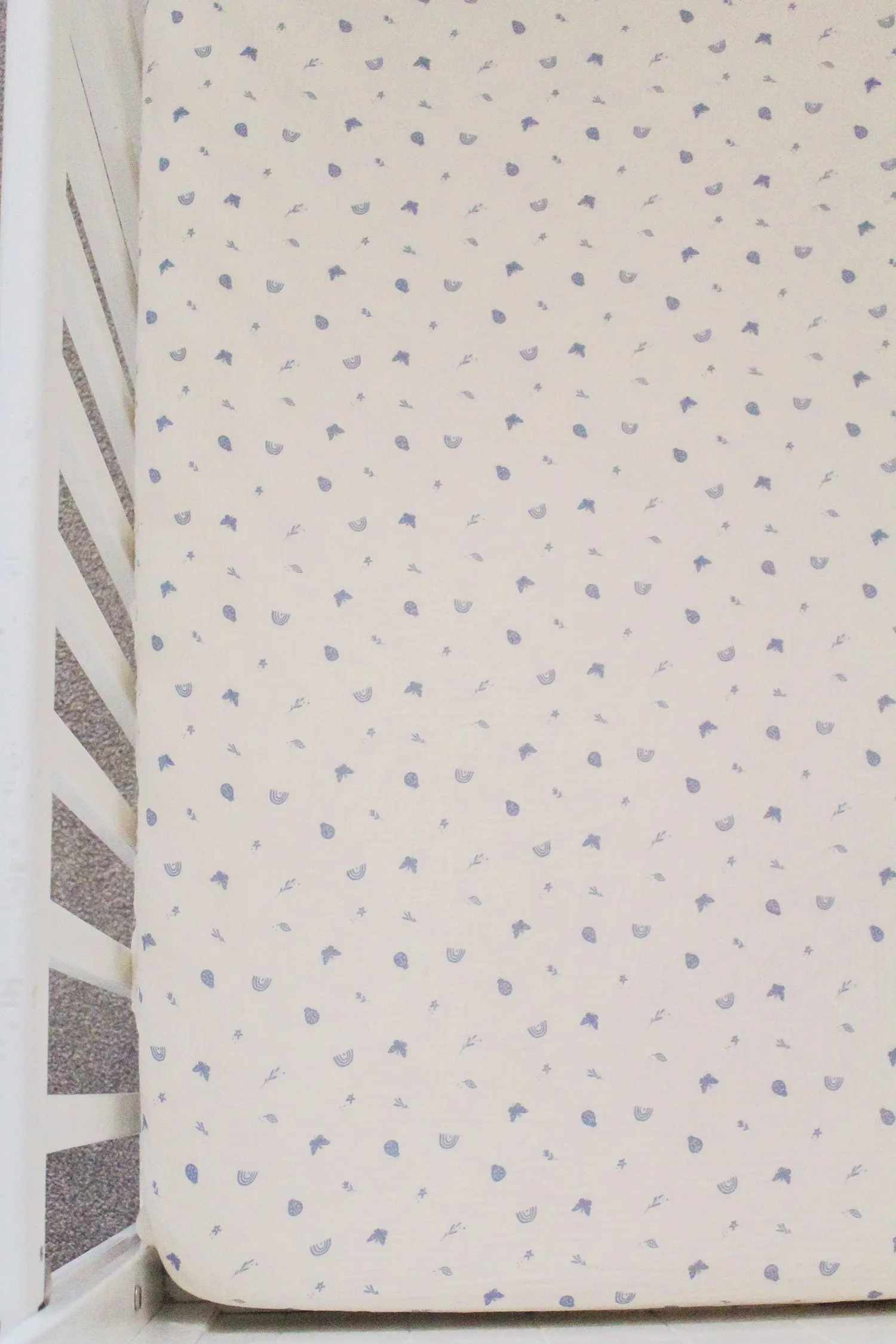 Fitted Cot Sheet Enchanted Garden
