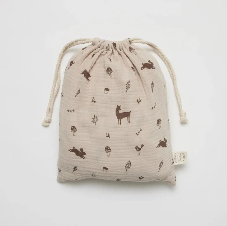 Fitted Cot Sheet Woodlands