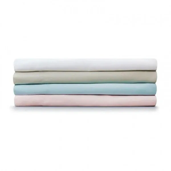 Fitted Cot Sheets White